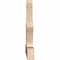 Ekena Millwork Saratoga Smooth Timber Gable Bracket, Douglas Fir, 96"W x 32"H x 3 1/2"D x 5 1/2"F, 8/12 Pitch GBW096X32X0406SAR00SDF - alternate 2